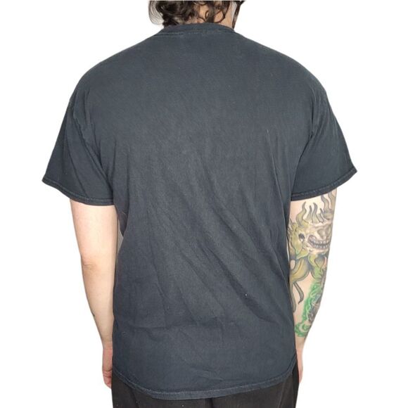 BEAST t-shirt grizzly bear short sleeve black tee‎ unisex L - Picture 2 of 6